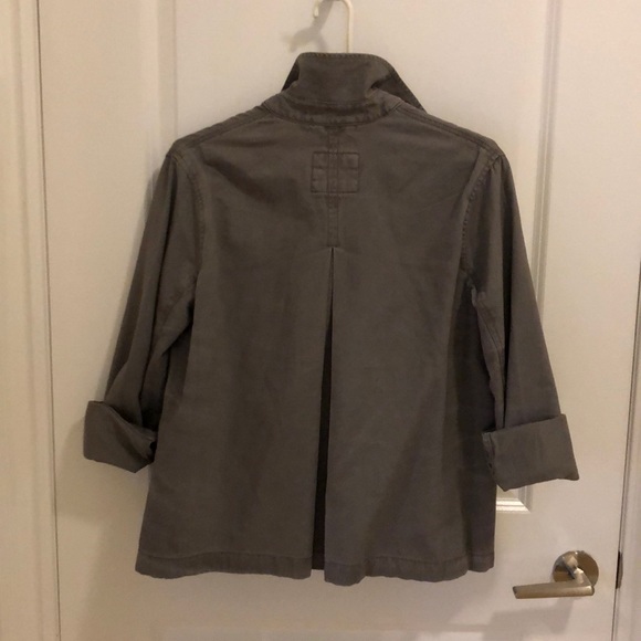 Abercrombie & Fitch button shirt coat - Picture 2 of 3